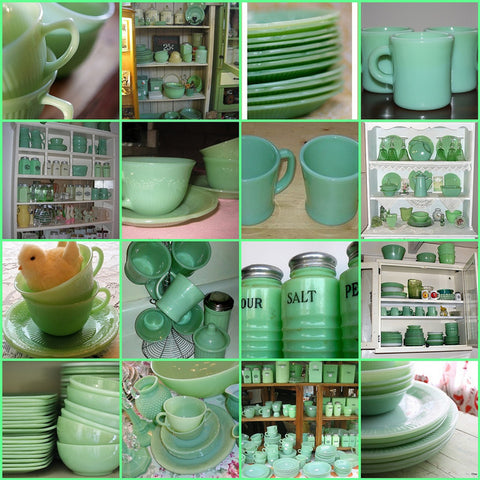 Fire King Jadeite collection