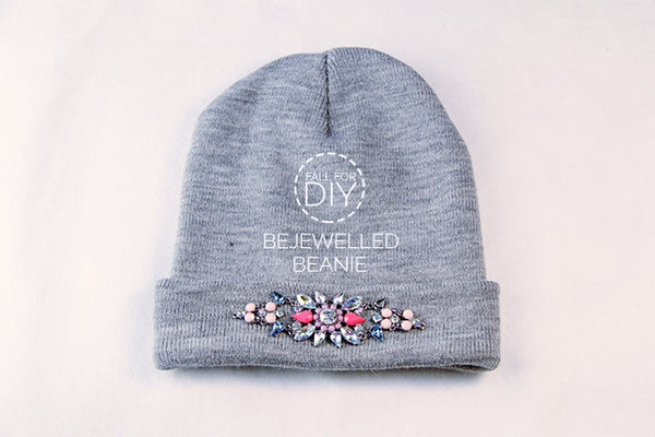 bejeweled beanie hat 