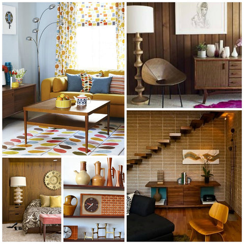 1950's Earth Tone Decor Trend