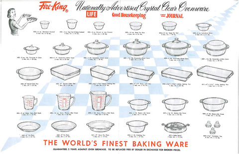 Fire King - The World's Finest Baking Ware 