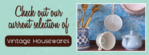 Vintage housewares on Vintage Virtue