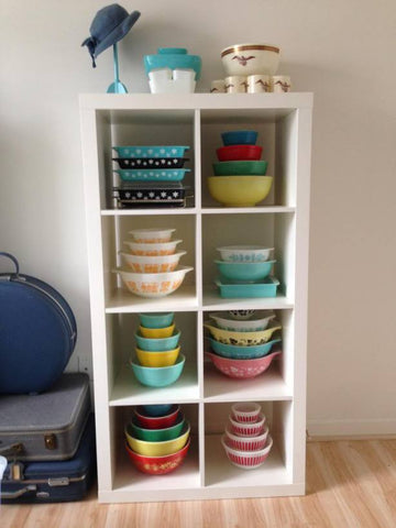 Vintage Pyrex Display by Arrow in the Eye