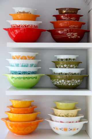 Vintage Pyrex Display