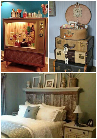 Reuse old home decor