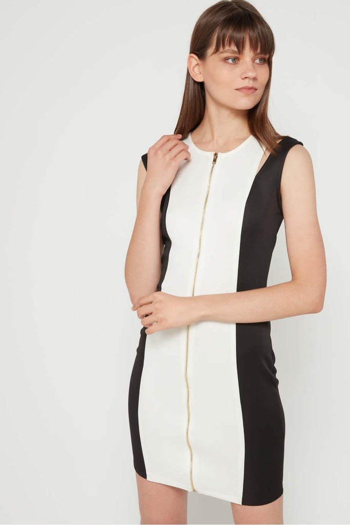 guess black bodycon dress