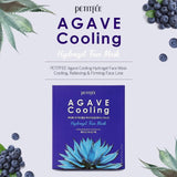 PETITfÉE AGAVE Cooling Hydrogel Face Mask for Nourishment, Skin tightening & Skin Lifting. PACK OF 5, 160 g (32g X 5 Sheets)