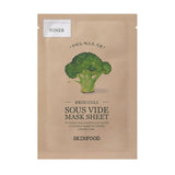 Broccoli Sous Vide Mask Sheet: set of 5