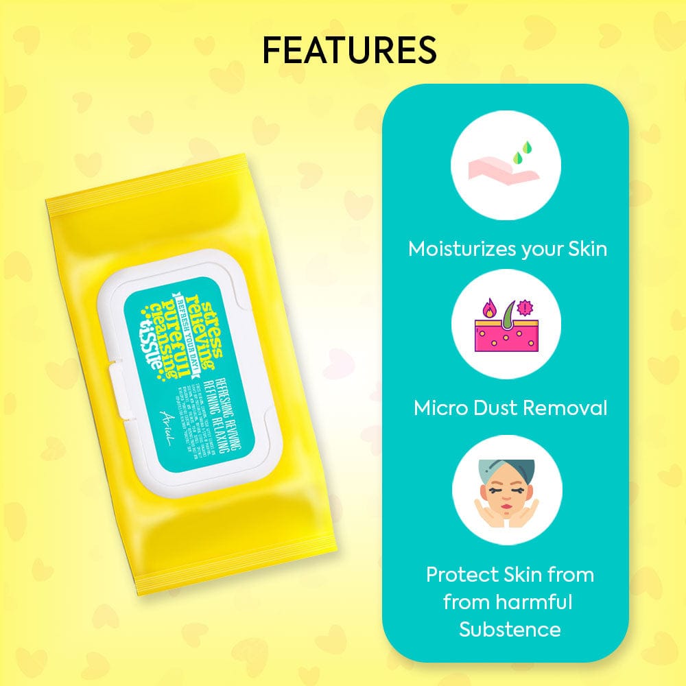 features of moisturized tissues