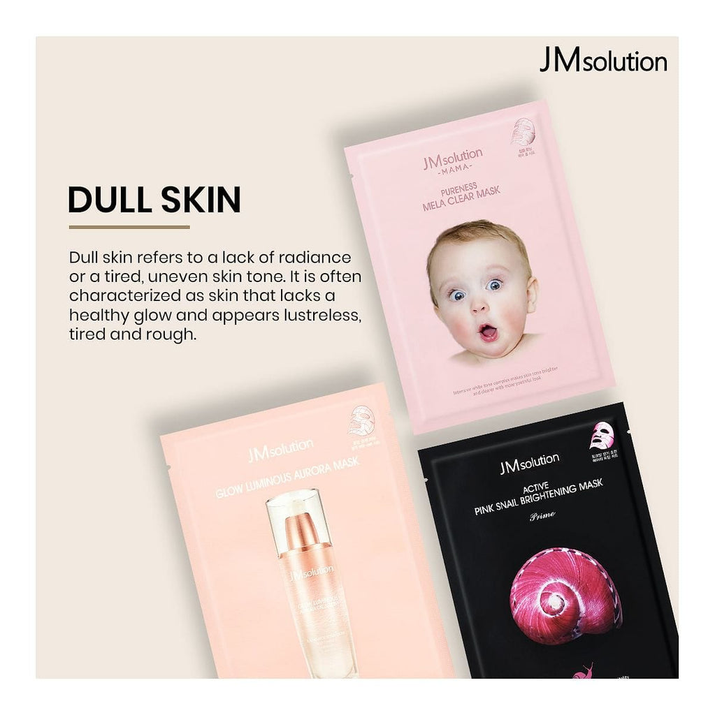 JMsolution Korea Face Sheet Mask Combo For Brightening Set Of 3