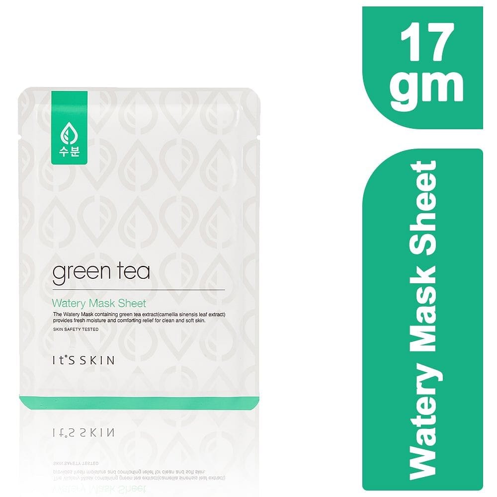 It's Skin Green Tea Watery Mask Sheet (Set -5 ) (17gm)