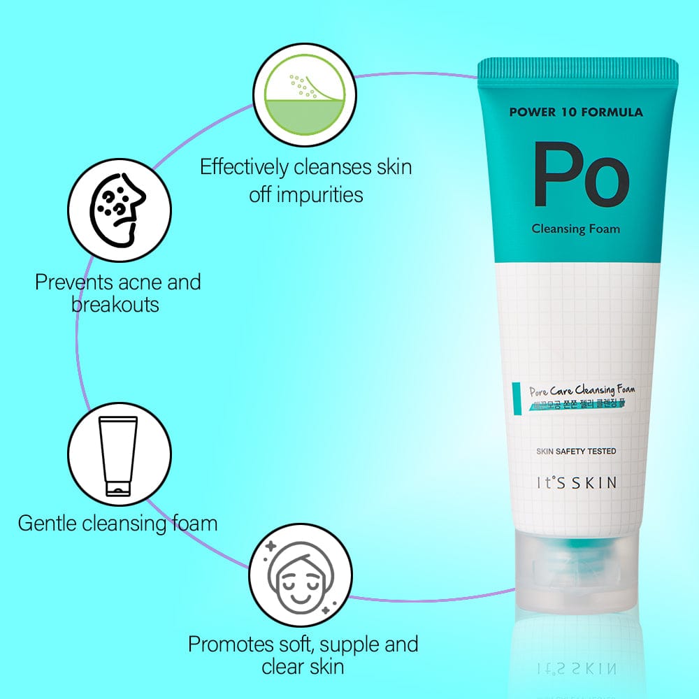 benefits of Its Skin Power 10 Formula Cleansing Foam PO