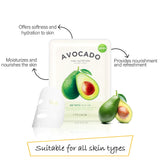 Benefits of It's Skin The Fresh Mask Sheet -Avocado (Set-5)