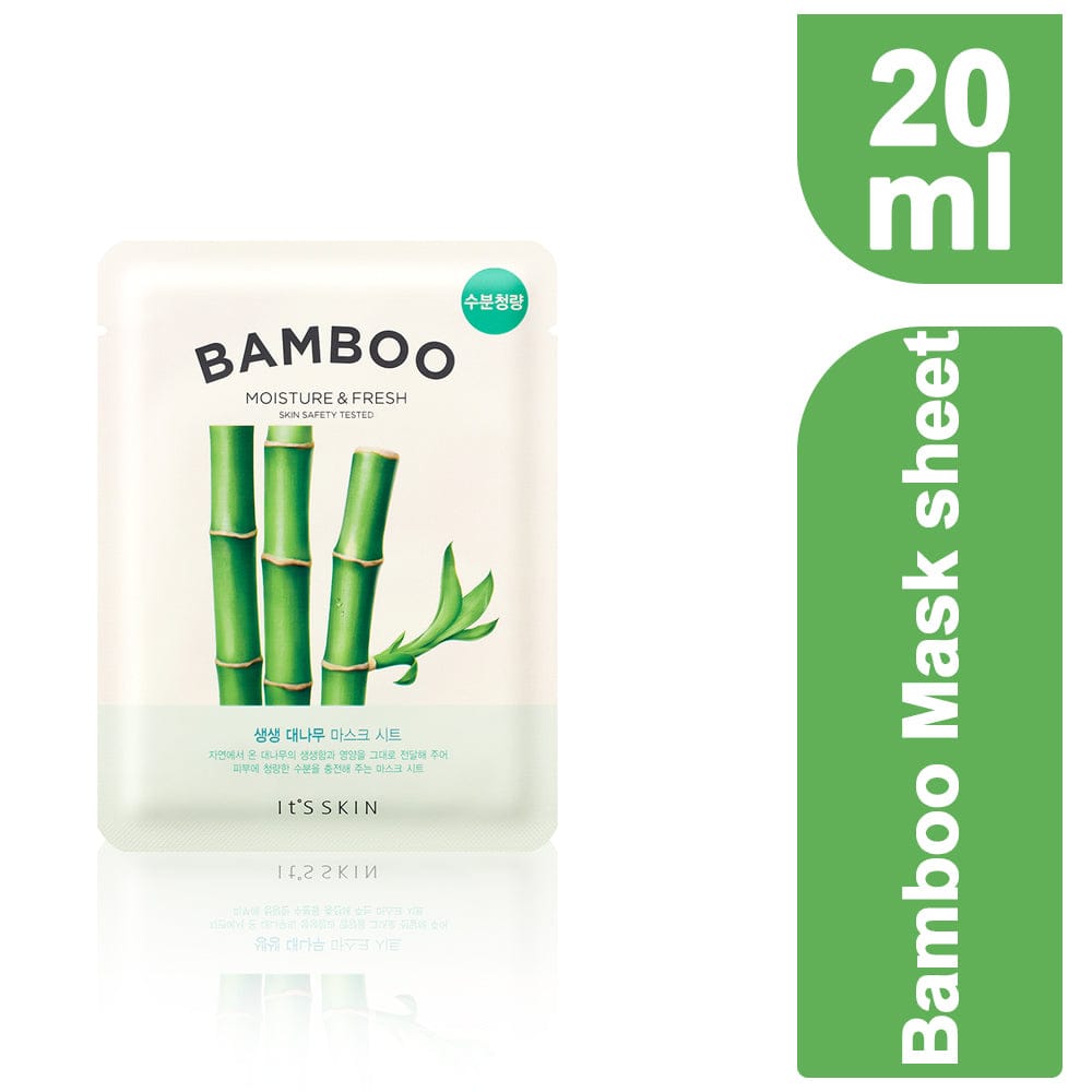 It's Skin The Fresh Mask Sheet -Bamboo (Set-5) For Normal to dry skin Unisex 20ml