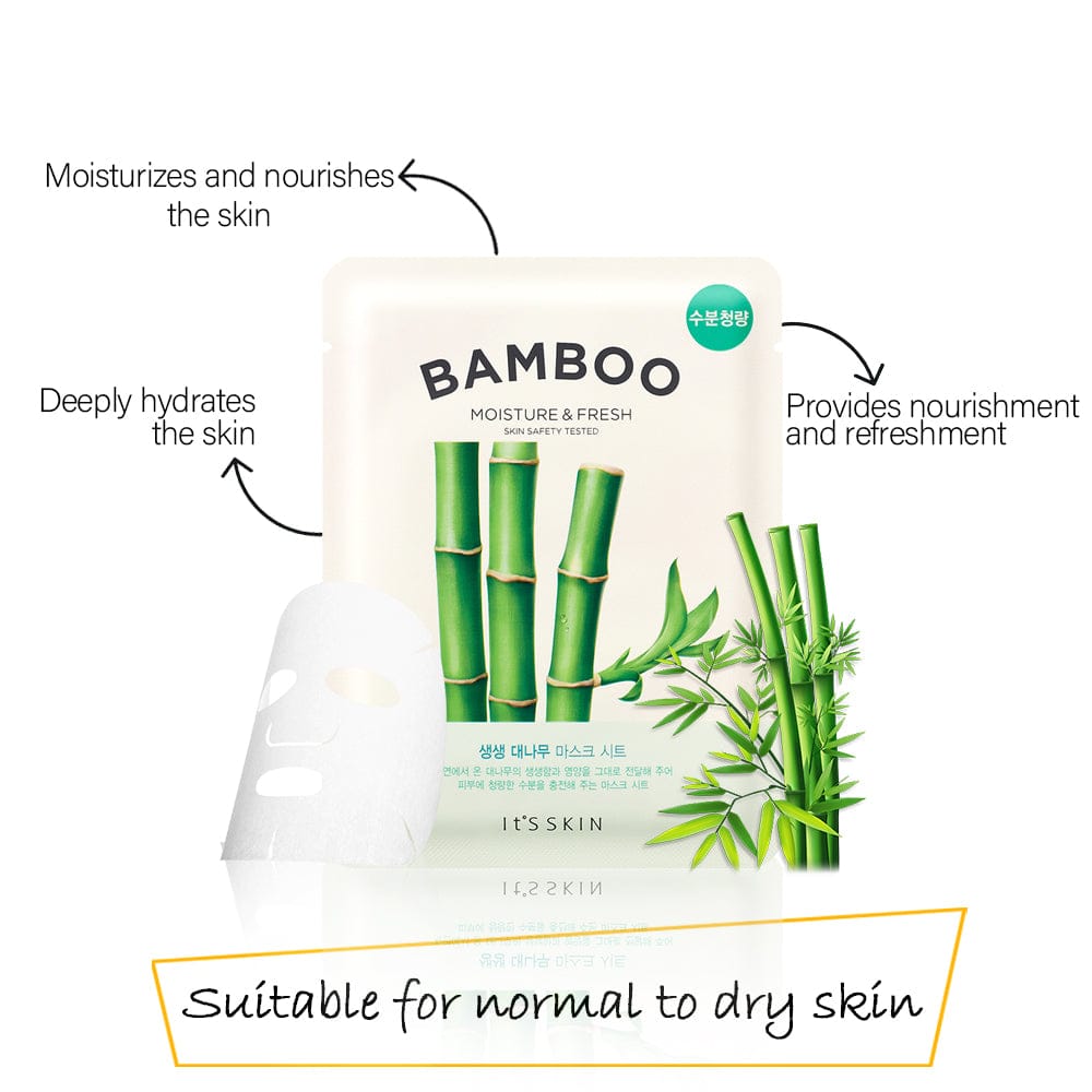 Benefits of It's Skin The Fresh Mask Sheet -Bamboo