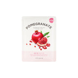 It's Skin The Fresh Mask Sheet-Pomegranate (Set-5) For Anti-aging and Acne Prone Skin Unisex