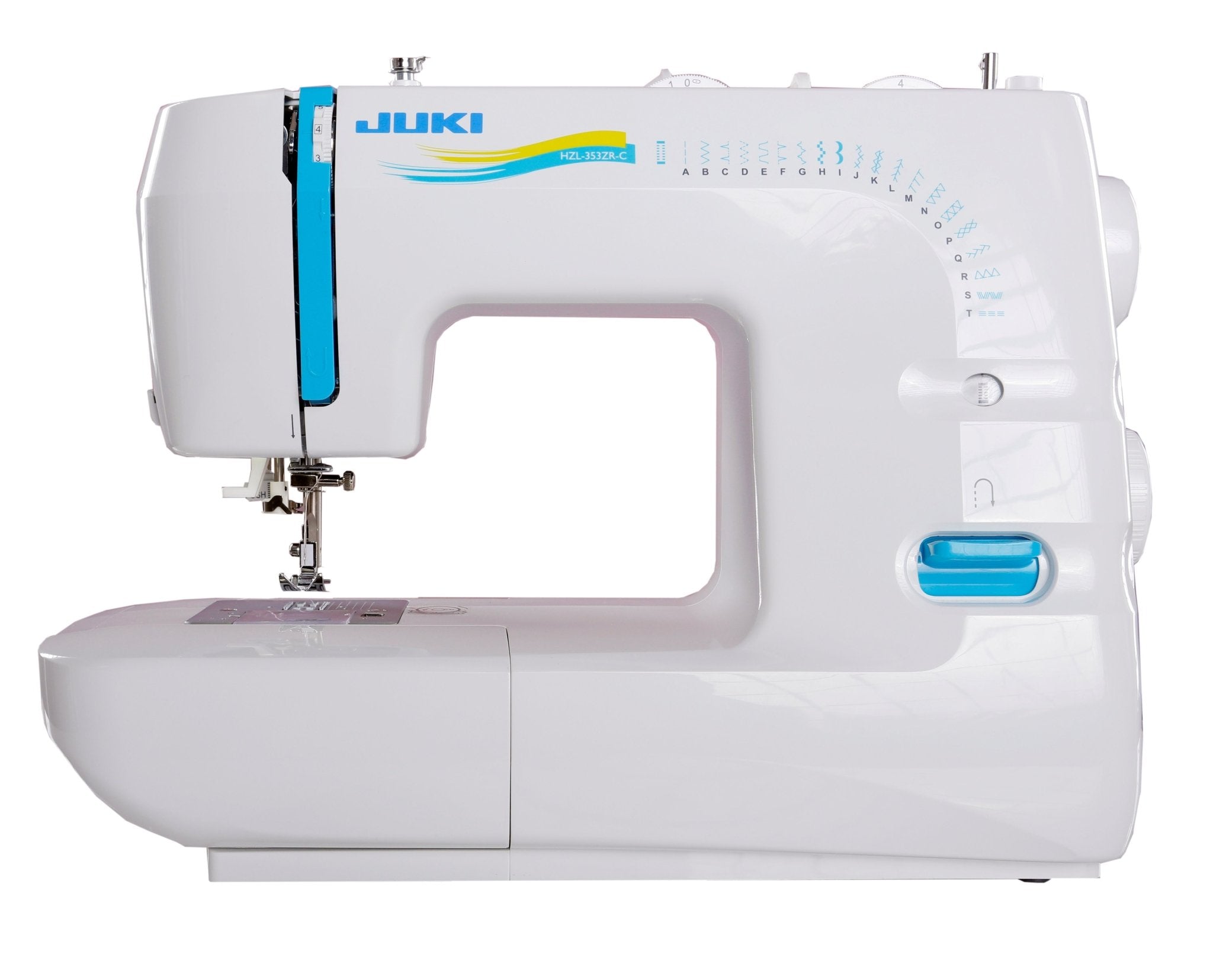 Juki HZL-353ZR-C Sewing Machine, 21 built-in sewing patterns, automatic  needle threader, 750 stitches per minute