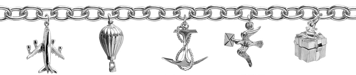 Shipping Charm Bracelet Banner