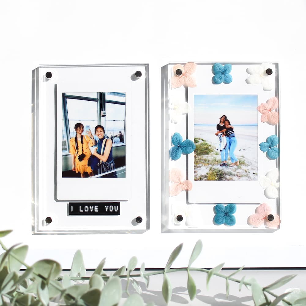 Mini Personalised Polaroid Frame | Empyrean The Collective