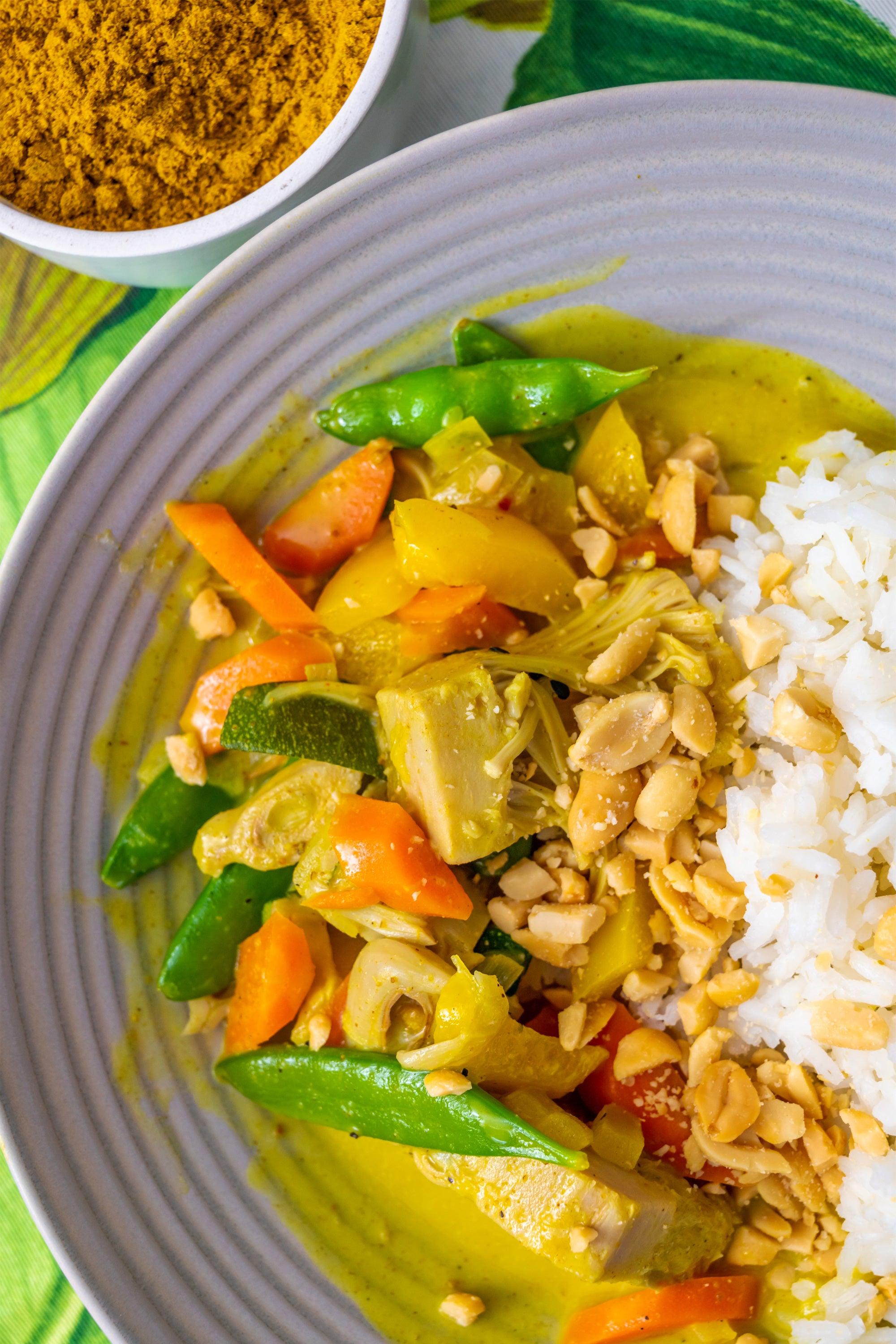 Indisches Curry mit Jackfruit Rezept – Kumaio™ Selecto