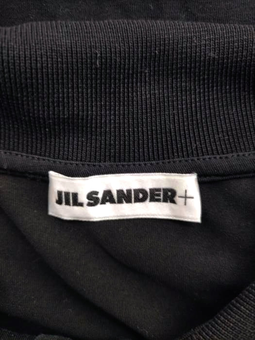 JIL SANDER +(ジルサンダー プラス)裾ロゴ刺繍ポロシャツ