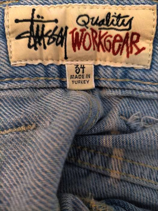 STUSSY ダブルニー デニム Quality workgear | kinderpartys.at