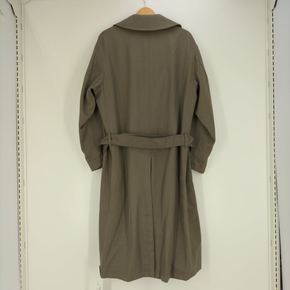 MINIMAL WIDE TRENCH COAT - アウター