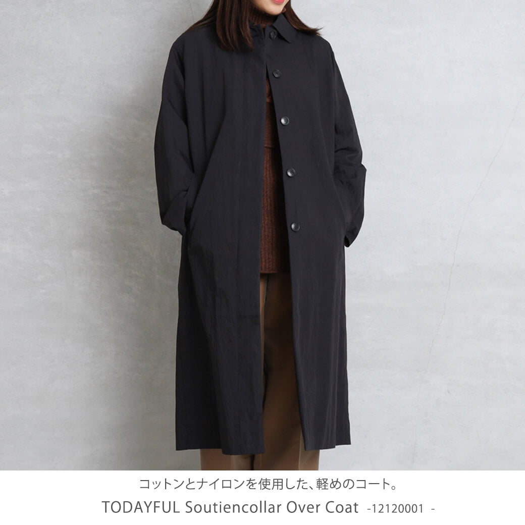 TODAYFUL Soutiencollar Over Coat 黒 38 - ロングコート