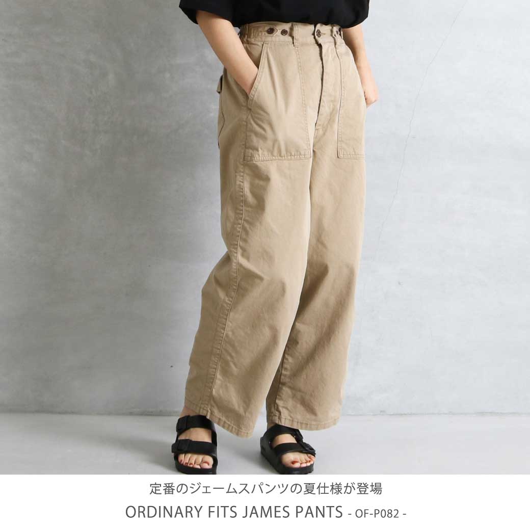 ORDINARY FITS ジェームスパンツ JAMES PANTS ワークパンツ