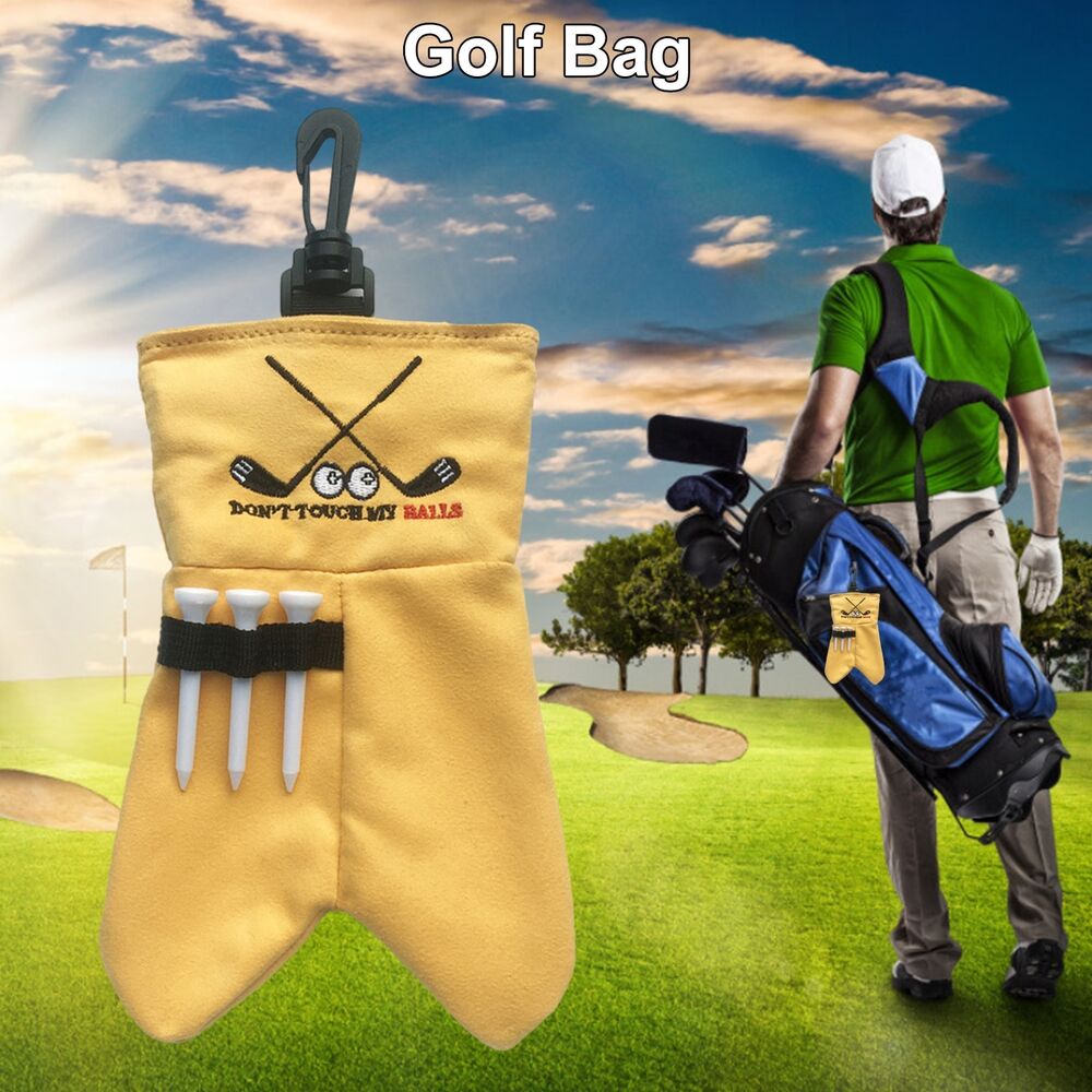 Ball Bag Pouch Funny Accessories Sacks Portable Golf Pocket – Masketeers