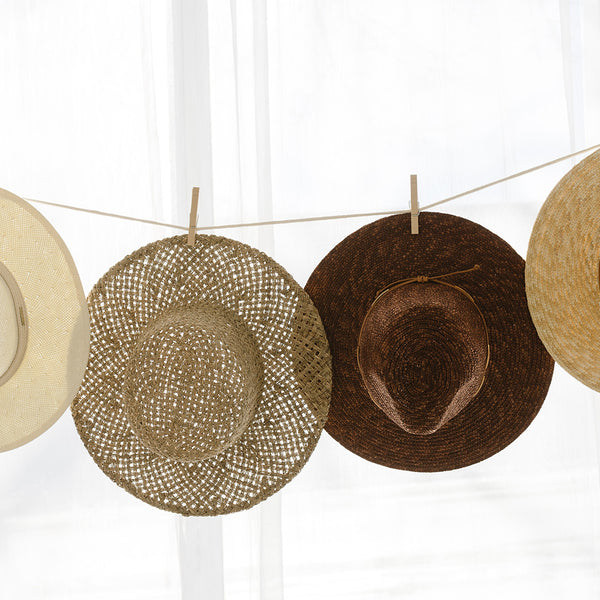 cleaning straw hats