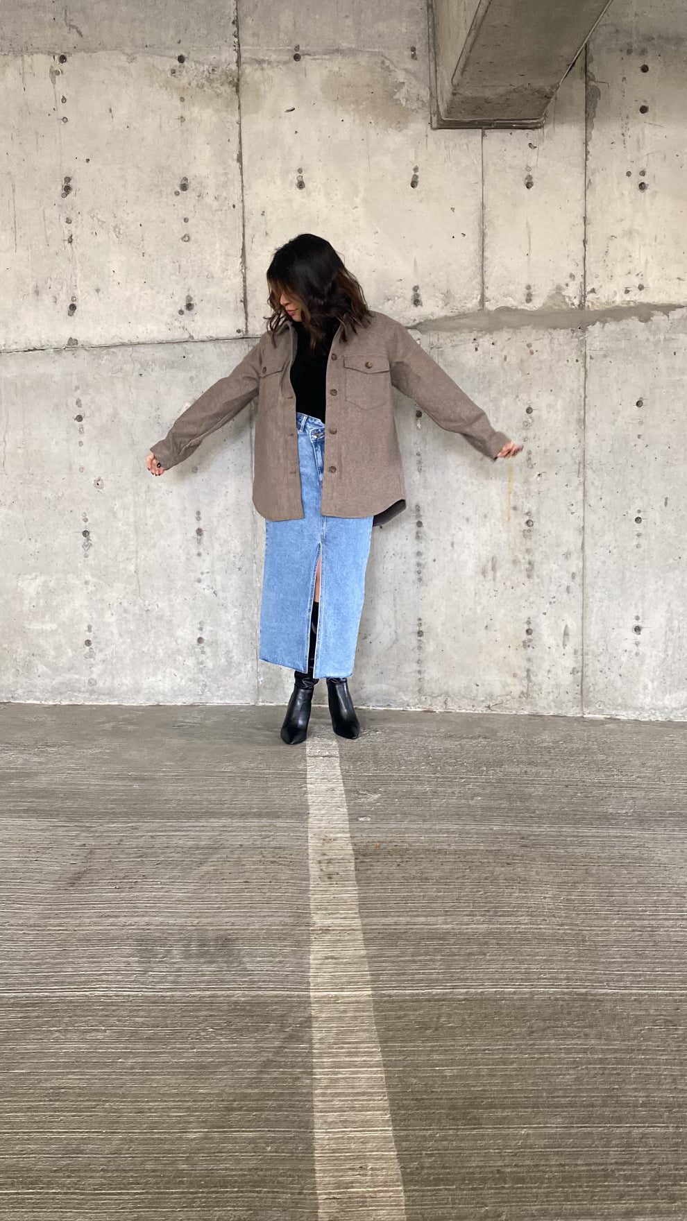 City Girl Shacket