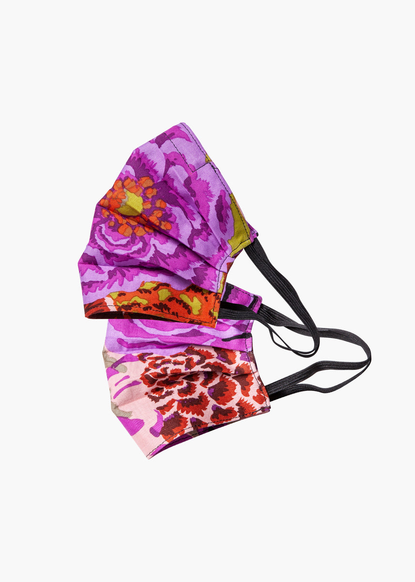 Louis Vuitton Monogram Tapestry Bandana Mask Set