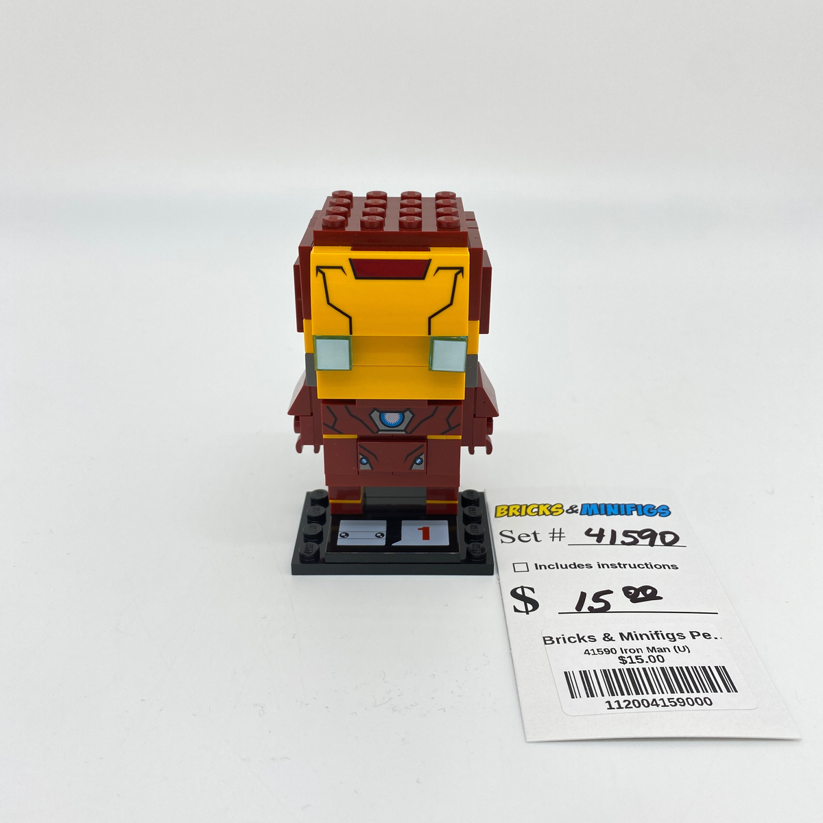 Anonym Overholdelse af Bukser 41590 Iron Man (U) – Bricks & Minifigs - Pearland