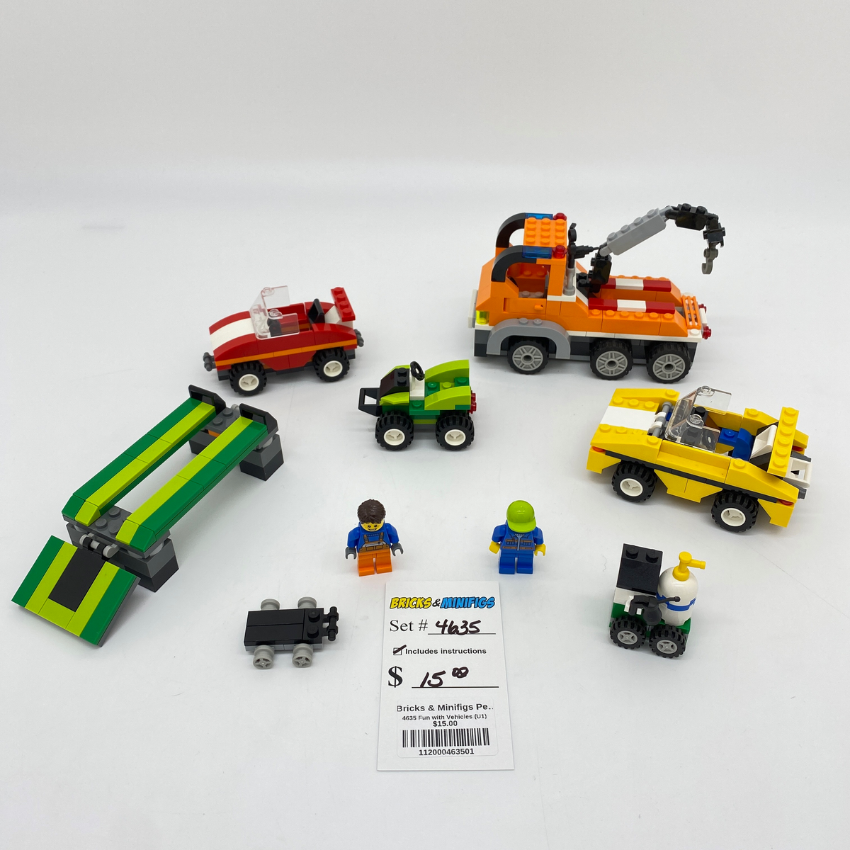 4635 Fun with Vehicles (U1) – Bricks Minifigs - Pearland