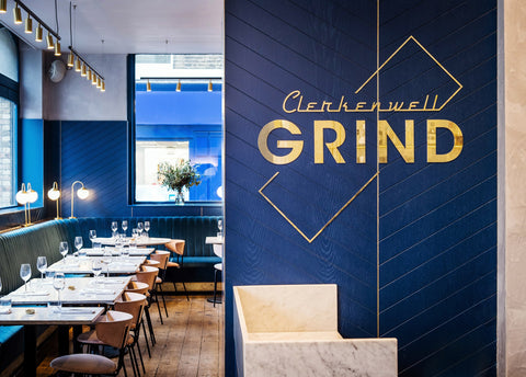 Clerkenwell Grind - interior design - hospitality design