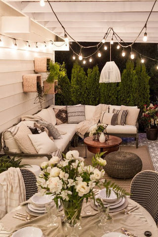 Patio Interior Design - String Lights