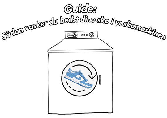 barmhjertighed linje mærke Guide: Sådan vasker du bedst dine sko i vaskemaskinen – Undefined Market