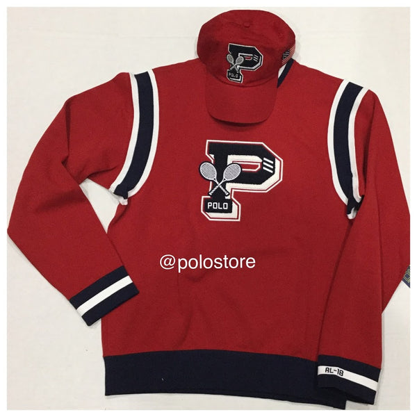 red ralph lauren sweatshirt