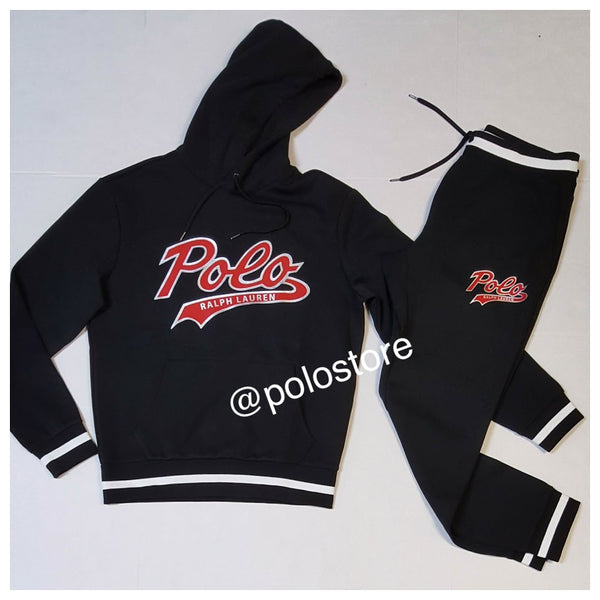 black polo ralph lauren hoodie