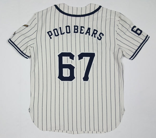 men's polo bear baseball jersey