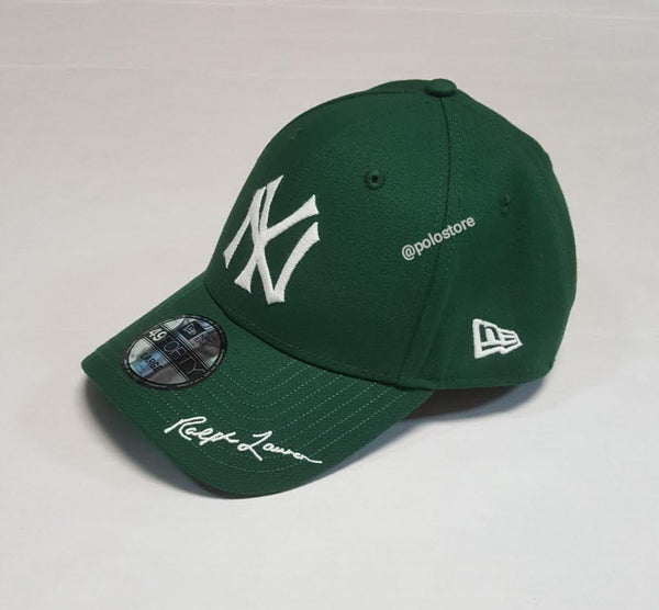 black and green yankee hat