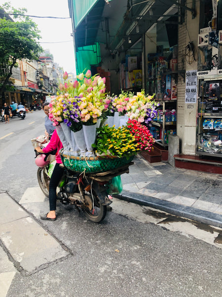 flowers in hanoi