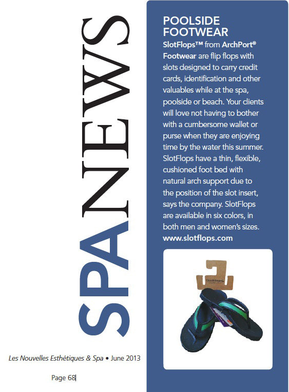 Slot-Flops-flip-flops-with-pockets-feature-on-Les-Nouevelles-Esthetiques-and-Spa-Magazine-Poolside-footwear