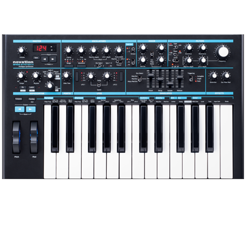 NOVATION BASS STATION II - 25 notes analogue monosynth