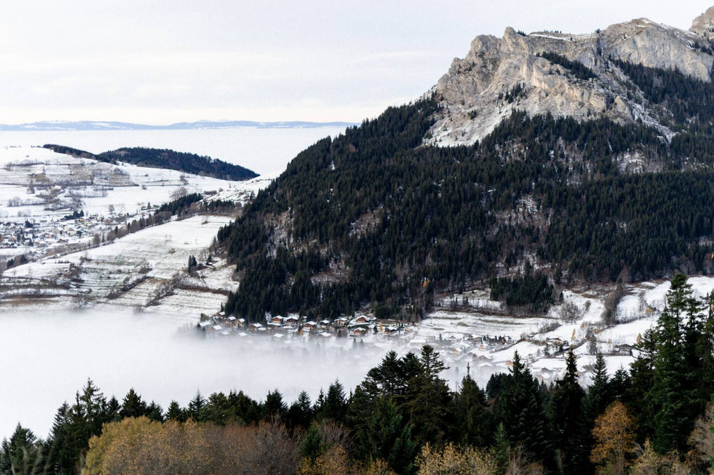 ombre skies in the french alps whitney heard photography