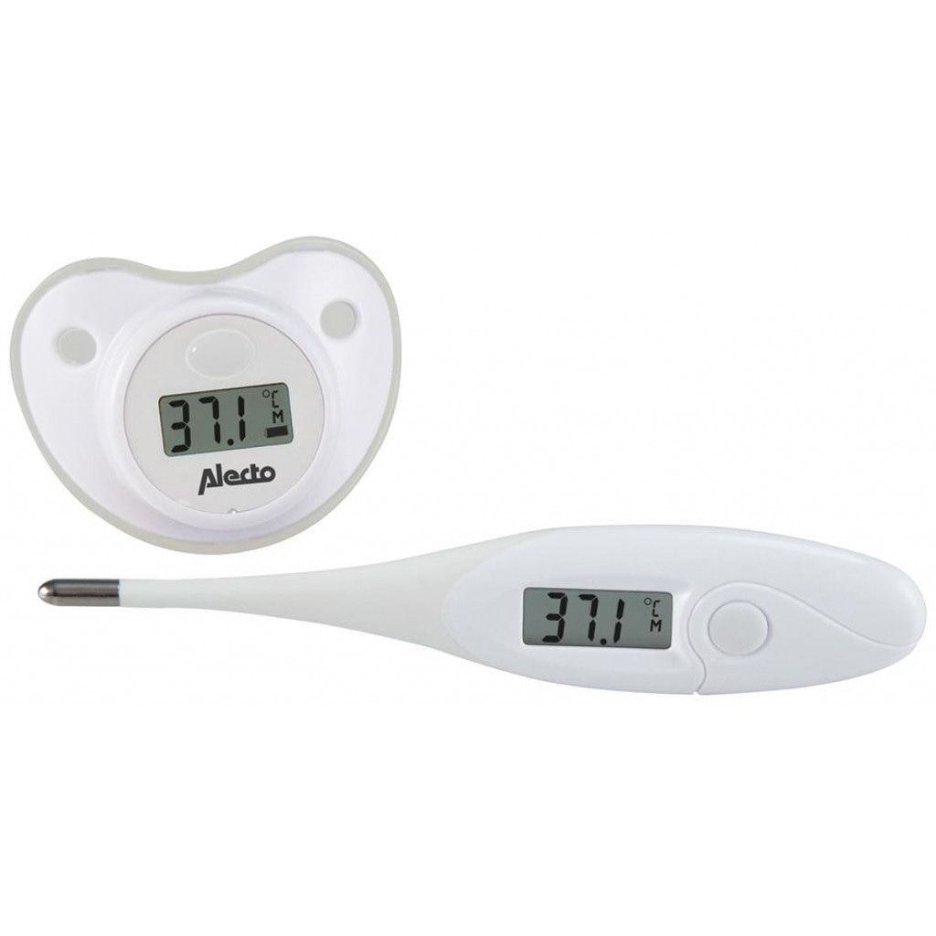 omvatten limiet deelnemen Alecto - BC-04 digitale thermometer baby 2-delig | Keekabuu