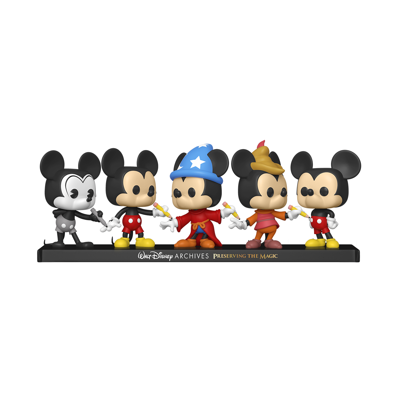 Mickey mouse 5 pack - disney archives.