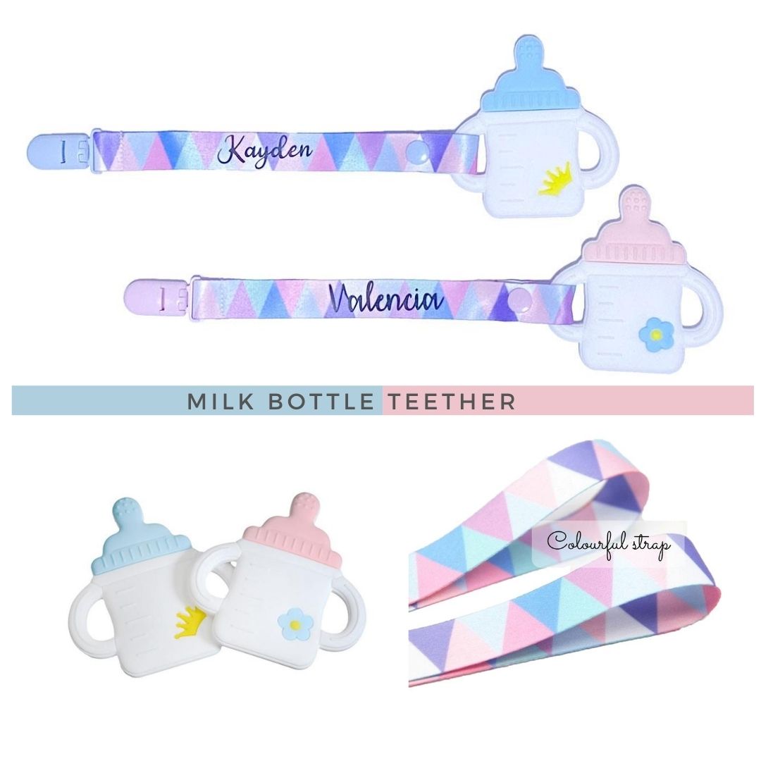 milk bottle teether