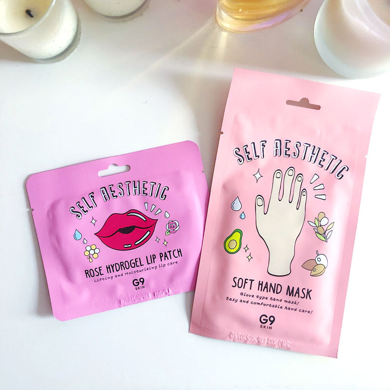 Using the G9SKIN Self Aesthetic Series: Keeping my Hands and Lips Hydr