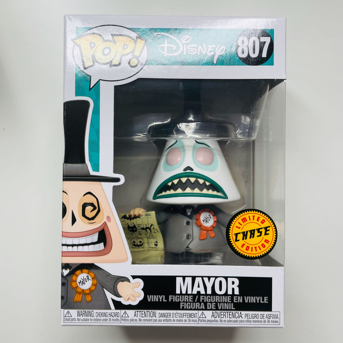 the mayor funko pop chase